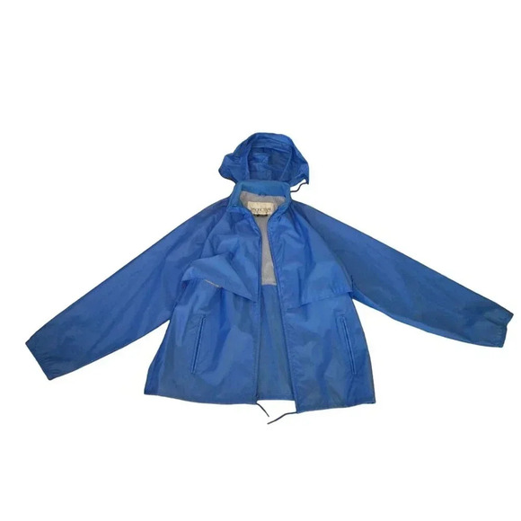 Pacific Trail XL Blue Nylon Windbreaker Jacket For Men - Picture 2 of 7